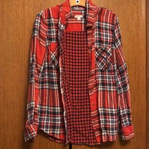 Button down flannel